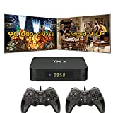Retro Game Console Built-in 90,000+ Classic Games, 4K HD Plug and Play Video Game Console, Hyper Base R1 Emulator Console 70+ Emulator Compatible with PSP/PS1/N64/MAME, Game Box