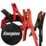Energizer Jumper Cables for Car Battery, Heavy Duty Automotive Booster Cables for Jump Starting Dead or Weak Batteries with Carrying Bag Included (20-Feet (4-Gauge)