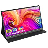 ARZOPA Portable Monitor, 15.6'' 1080P FHD Laptop Monitor USB C HDMI Computer Display HDR Eye Care External Screen w/Smart Cover for PC Mac Phone Xbox Switch PS5