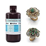 3D Printer Castable Resin Jewelry Liquid Casting/Wax Resin for LCD 3D Printer 1000 ml Casting Resin for All Different LCD 3D Printer