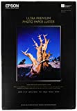Epson Ultra Premium Photo Paper LUSTER (13x19 Inches, 50 Sheets) (S041407),White