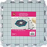 Boye Interlocking Needlepoint, Knitting, and Crochet Blocking Boards, 12'' W x 12'' L, 4pc