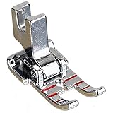 YICBOR 1/4' Metal Quilting Foot #P60801 for Kenmore, Viking,Singer,Brother, Janome and Many Household Low Shank Sewing Machine