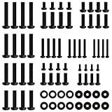 PERLESMITH Universal TV Mounting Hardware Kit Fits Most TVs, Includes M4, M5, M6 and M8 TV Screws, Washers and Spacers for TV and Monitor Mounting up to 80 inches, PSUHP
