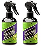 Rodent Sheriff Pest Control - Ultra-Pure Peppermint Spray - Repels Mice, Raccoons, Ants, and More - Made in USA (2)