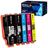 E-Z Ink (TM) Remanufactured Ink Cartridge Replacement for Epson 410XL 410 XL T410XL to use with Expression XP-630 XP-7100 XP-830 XP-640 XP-530 (1 Black, 1 Cyan, 1 Magenta, 1 Yellow, 1 Photo Black)