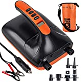 SUP Air Pump Electric Portable, Digital Smart Inflation & Deflation Dual-Use High-Pressure sup inflator Pump Electric, Sup Electric Pump for Paddle Board, Inflatable Tent, Boats, Pool