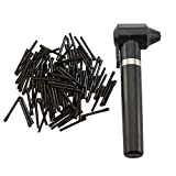 Tattoo Pigment Makeup Electric Ink Mixer Eyebrow Color Supply Tool Agitator Machine 100 Mixing Sticks Set