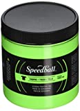 Speedball Fabric Screen Printing Ink, 8-Ounce, Fluorescent Lime Green
