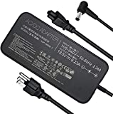 New 19.5V 9.23A 180W ADP-180MB F FA180PM111 AC Adapter Compatible Asus Rog G750JM G750JS G750JW G750JX G751JL G751JM G752VL G752VT G-Series Republic of Gamers Laptop Charger