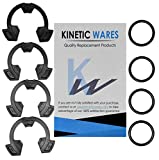 1' Water Softener Clips and Orings 7337589 and 7170262 (4 of each)