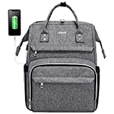 Laptop Backpack, 17 Inch Laptop Bag for Women Computer Work Large Capacity Bag Bookbag (Upgraded)