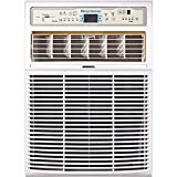 Keystone 8,000 BTU Slider Casement Window Conditioner | 3 Fan Speeds | 4-Way Air Direction Control | Sleep Mode | Dehumidifier | Washable Filter | AC for Rooms up to 350 Sq. Ft | KSTSW08A, 8000, White
