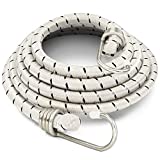 6 Pack 72-Inch Long Bungee Cords, Heavy Duty Bungee Straps With Durable Metal Hooks for Bikes, Camping, Outdoors, Great for Tie Downs, and Secure Your Cargo, Weatherproof, Abrasion Resistant - Ram Pro