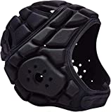 COOLOMG Soft Football Helmet 7v7 Soft Shell Rugby Flag Football Helmet Padded Headgear Soccer Goalie Goalkeeper Head Protector Adjustable for Youth Adults