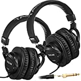 TASCAM TH-MX2 Recording Mixing Home Studio Headphones (2 Pieces)