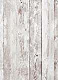 Heroad Brand Contact Paper for Cabinets Walls Countertops Realistic Wood Contact Paper Decorative Wood Wallpaper Shiplap Boards Self Adhesive Wallpaper 17.7''x6.6ft