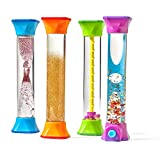hand2mind Sensory Fidget Tubes, Anxiety Relief Toy, Occupational Therapy Toys, Fidget Toys for Kids, Sensory Toys for Sensory Play, Play Therapy Toys, Calm Down Corner, Toddler Must Haves (Set of 4)