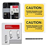 Generator Interlock Kit Compatible with Square D QO or Homeline 150 or 200 amp panels. 1 3/8 inches Spacing between main and generator breaker, Professional and Interlock Kit