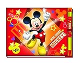 Disney Mickey Deluxe Autograph Book with Pen