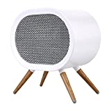 F.EASY.D Space Heater, 1000W Small Space Heaters for Indoor Use, PTC Fast Heating Ceramic Heater, Cute Portable Space Heater for Office, Home, Bedroom, Bathroom, Desk