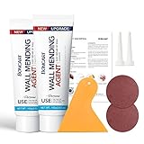 Drywall Repair Kit,2 Pack Wall Mending Agent,Wall Safemend Spackle with Scraper, Wall Surface Hole Fill Quick and Easy Solution