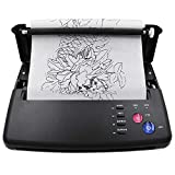 Tattoo Stencil Printer Tattoer Tattoo Thermal Copier with 10 Free Transfer Paper Tattoo Stencil Printer for Tattooing Tattoo Transfer Printer Tattoo Stencil Machine (Black)
