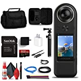 KanDao QooCam 8K Enterprise 360 Camera (247129) + 64GB Card + Adjustable Selfie-Stick + Small Bag + USB-C to HDMI Cable + USB-C Adapter + Network Cable + Velcro Straps + Cleaning Kit