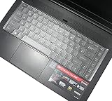 Keyboard Cover for 15.6' MSI GS65 GF63 Stealth Thin Gaming Laptop,MSI GF65 WP65 WS65 PS63/MSI P65 Creator/MSI Creator 15M/MSI PS42 14 Inch Gaming Laptop Keyboard Skin-Clear