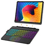 Fintie Touchpad Keyboard Case for iPad Pro 11-inch (4th / 3rd Generation) 2022/2021 - Magnetically Detachable Bluetooth Backlit Trackpad Keyboard Cover, Also Fit iPad Air 5th/4th Gen 10.9, Black