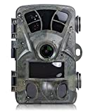 Vmotal Trail Camera 21MP 1080P HD Video, Hunting Game Cameras with 2.4’’ LCD 125°Detecting Range Motion Activated Night Vision,Waterproof IP66 for Outdoor Wildlife Watching