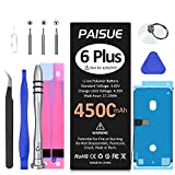 Battery for iPhone 6 Plus, 2022 New Upgraded 4500mAh High Capacity 0 Cycle Replacement Battery for iPhone 6 Plus A1522 A1524 A1593 with Professional Repair Tool Kit