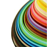 IMISNO Paper Quilling Strips Set 1040 Strips 26 Colors (3/5/7/10mmx38cm,Pack of 4 Sets)