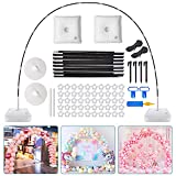 Chamvis Balloon Arch Kit, 9FT Height & 10FT Width Adjustable Balloon Arch Stand: Balloon Arch Frame with Base - for Wedding Baby Shower Birthday Party Supplies Decorations
