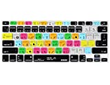 Adobe Photoshop Shortcuts Keyboard Skin Hot Keys PS Keyboard Cover for MacBook Air 13 & MacBook Pro 13 15 17, Retina (US/European ISO Keyboard)