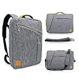 13 Inch Hybrid Laptop Backpack Shoulder Messenger Bag for MacBook Pro 14 Pro 13, MacBook Air 13, Women Men Work Travel School