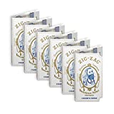 ZIG-ZAG Rolling Papers â€“ Original White 70 mm Paper â€“ Natural Gum Arabic â€“ Thin Glue Sealing Line â€“ 6 Booklets with 32 Papers per Booklet,32 Count (Pack of 6)