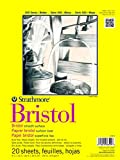 Strathmore 300 Series Bristol Smooth Pad, 9'x12' Tape Bound, 20 Sheets