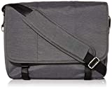 Classic canvas Messenger bag Fashion Luggage bag Shoulder Laptop bags for All purpose use (GREY)