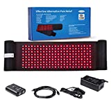 DGXINJUN Red Light Therapy Devices FDA Cleared Near Infrared 880nm Led Wrap Back Pain Relief Pad Home Use Wearable Belt Deep Penetrating Body Joints Muscle Benefits (2020 SMD Belt)