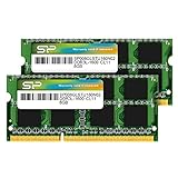 Silicon Power Hynix IC Compatible for Apple DDR3 DDR3L 16GB (2 x 8GB) RAM 1600MHz (PC3 12800) 204 pin CL11 1.35V Non ECC Unbuffered SODIMM Laptop Notebook Memory RAM Module Upgrade