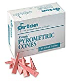 Pyrometric Cones For Monitoring Ceramic Kiln Firings-Cone 6 (1 Pkg/50)