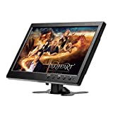 10.1” HD Monitor for Mini TV & Car Video Player & Computer Display TFT LCD Color Screen for Car Backup Camera & Home Security System Built in Speaker Support BNC/AVI/VGA/HDMI
