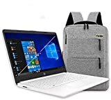 2020 HP 14 inch HD Laptop, Intel Celeron N4020 up to 2.8 GHz, 4GB DDR4, 64GB eMMC Storage, WiFi 5, Webcam, HDMI, Windows 10 S /Legendary Accessories (Google Classroom or Zoom Compatible) (White)