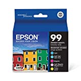 EPSON T099 Claria Hi-Definition Ink Standard Capacity 5 Color Cartridge Combo Pack (T099920-S) for select Epson Artisan Printers