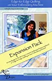 Edge to Edge Quilting on Your Embroidery Machine Expanded Pack of Different Designs