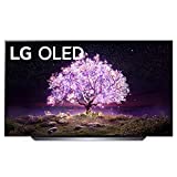 LG OLED C1 Series 77' Alexa Built-in 4k Smart TV, 120Hz Refresh Rate, AI-Powered, Dolby Vision IQ and Dolby Atmos, WiSA Ready, Gaming Mode (OLED77C1PUB, 2021)