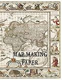 Map Making Paper: 120 Pages 1/4 inch Grid Notebook ; For Map Drawing, Campaign Planning and Taking Notes.