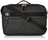 OGIO International Renegade Brief Laptop Backpack, Black Pindot, 11'H x 15.5'W x 2.5'D