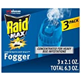Raid Max Fogger, 2.1 OZ, 3 CT